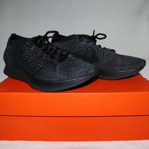 Black Nike Flyknit Racer